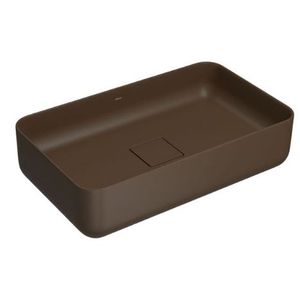 Cuba retangular de apoio 50cm-marrom fc