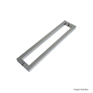 Puxador goal 30x30x600 inox polido geris /ref:a960ip.