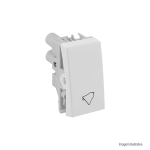 Modulo pulsador de campainha 10a branco s30/35 simon /ref:30150-30.
