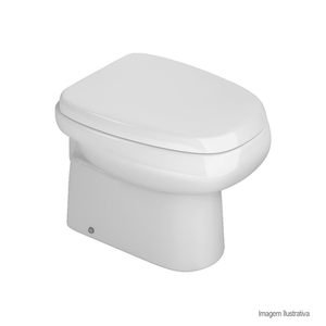 Kit completo bacia convencional polido monte carlo 52x40cm branco deca / ref. kp.8.17