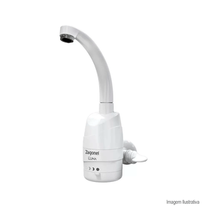 Torneira elétrica luna 4 temperaturas 127v branca - zagonel