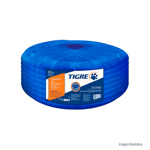 Mangueira corrugada tigreflex azul 3/4 50mts - tigre