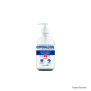 Alcool etilico gel higienizador de maos 70 inpm coperalcool /ref: 446