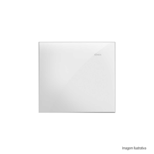 Placa 4x4 cega branco simon35 /ref:35600-50.