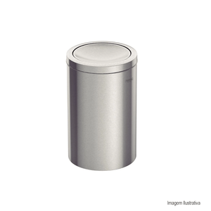 Lixeira inox com tampa basculante swing  20 l tramontina /ref:94542/120.
