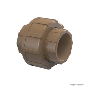 União soldável 40mm - tigre