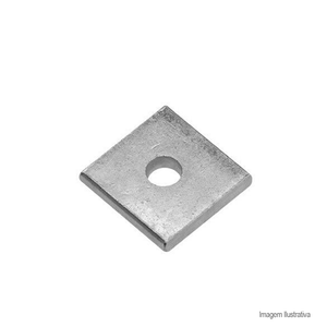 Arruela quadrada 5/8" (para parafuso.5/8") - betel