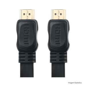 Cabo hdmi 2.0 flat 3mts - multilaser