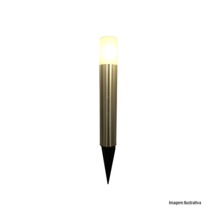 Balizador led lightstick 2w 3000k inox ecoforce /ref:18608