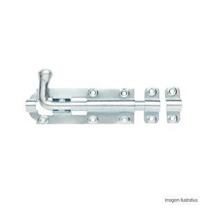 Fecho fio redondo 6" rocha /ref.s24fg