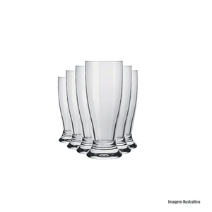 Conjunto de copo nadir munich 200ml com 6 nadir figueiredo /ref: 38132.