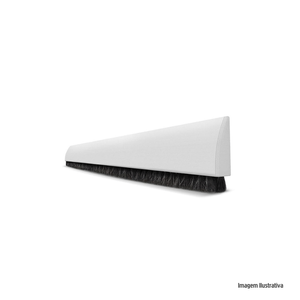 Veda porta adesivo escova branco 90cm comfort door /ref:26.