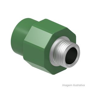 Conector macho ppr 40x1.1/4 - tigre