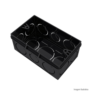 Caixa de luz eletroduto roscável 4x2 - tigre