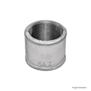 Luva galvanizada 1" - remadi