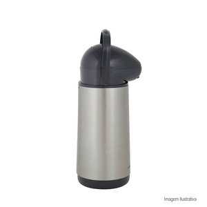 Garrafa térmica inox nobile 1,0l  mor /ref:25101901