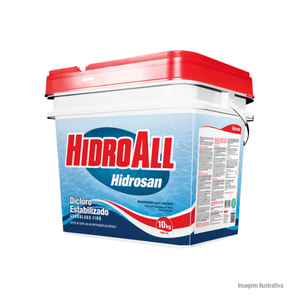 Cloro hidrosan plus 10kg hidroall / ref.1043