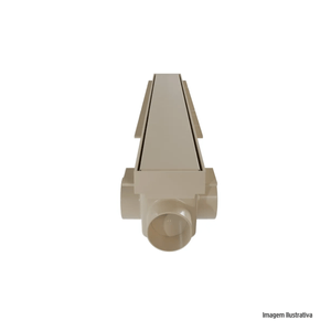 Ralo linear grelha cega 50cm bege astra /ref:rl50ce*bg.