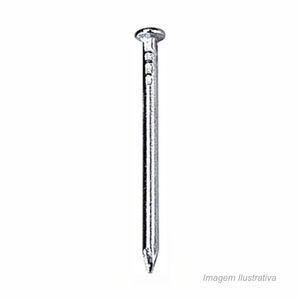 Prego de aço com cabeça 15x15mm com 100 unidades - bemfixa