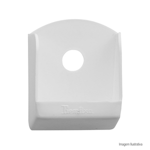 Porta-pó branco - bemfixa