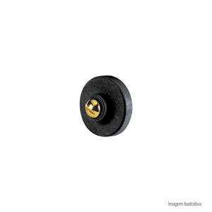 Roldana para box acrílico 25mm com 02 unidades - bemfixa