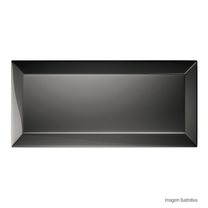 Revestimento bisote negro 7,5x15,4cm - roca