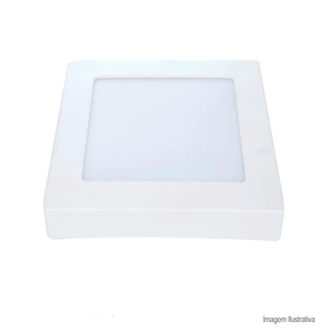 Painel de led pop quadrado sobrepor 18w branco 6500k avant /ref:768101372.