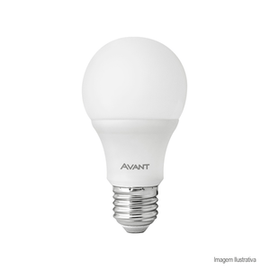 Lâmpada de led e27 9w a-60 branco 6500k avant / ref:786101377.