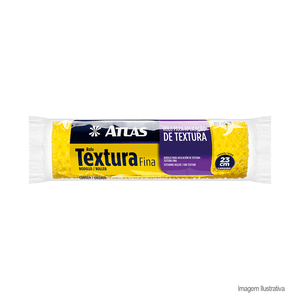 Rolo para textura fina 23cm atlas /ref:110/75.