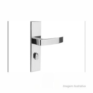 Fechadura cromado tetra quadratta 55520 aliança