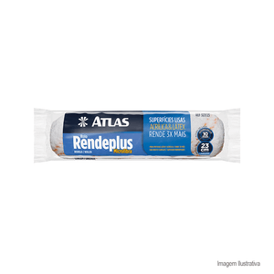 Rolo para pintura microfibra atlas /ref:327/23.
