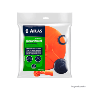Lixador manual para disco abrasivo circular atlas /ref:at200/3.