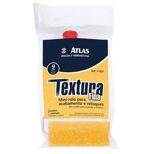 Rolo textura fina pinceis atlas /ref:110/9.