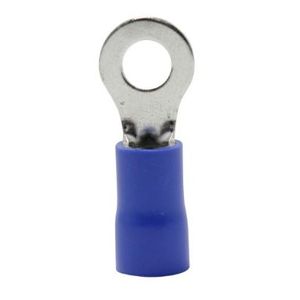 Terminal pré-isolado tipo olhal tp-2-5-4 2,5mm azul - intelli