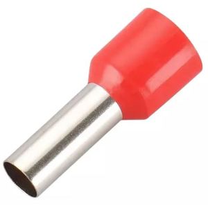 Terminal pré-isolado tipo ilhós ti-35 35mm vermelho - intelli