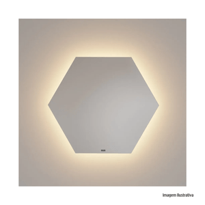 Espelho samambaia 52x60 led smart bivolt astra /ref:epfls/s.