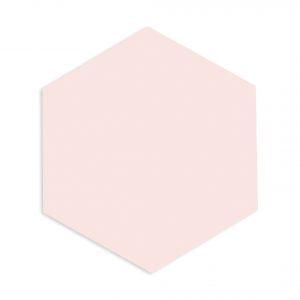 Revestimento hexagonal saché om15414 acetinado 22,3x22,3cm rosa - atlas