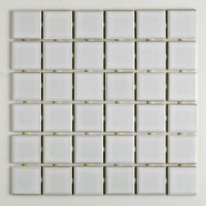 Pastilha de porcelana camburi sg8450 esmaltada 5x5cm branco - atlas