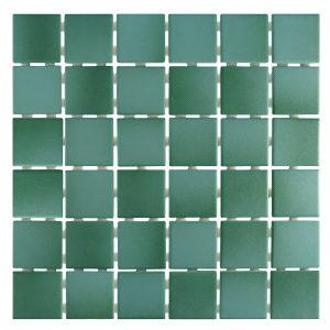 Pastilha de porcelana araçá mate m15358 5x5cm verde - atlas
