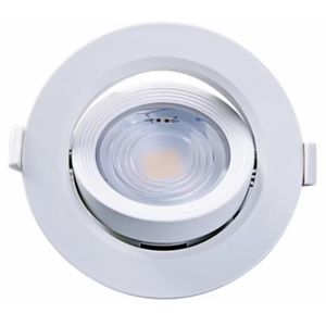 Spot de led redondo de embutir par20 7w 3000k - taschibra