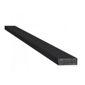 Guarnição de poliestireno r.3457 100x16mm com 2,4mts preto - santa luzia