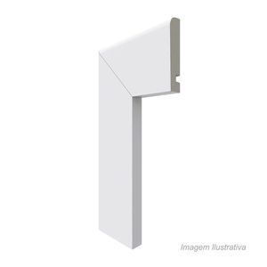 Guarnição de poliestireno r.446 70x15mm com 2,4mts branco - santa luzia