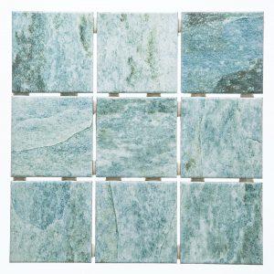Revestimendo de porcelana bali omd15438 mate 10x10cm verde - atlas