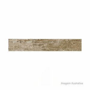 Porcelanato rerificado eco home hd 19x117cm bege - portinari