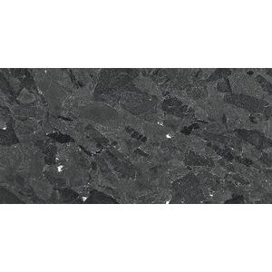 Porc. geodo negro polido 61x120