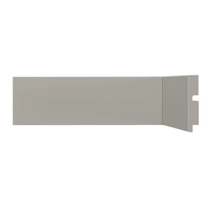 Rodapé de poliestireno r.451 70x13mm com 2,4mts cinza gracial - santa luzia