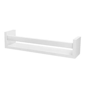 Prateleira em mdp revisteiro10x70cm decorare branco prat-k / ref.08785.070