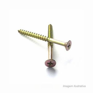 Parafuso philips 5,0 x 40mm com 500 - vonder