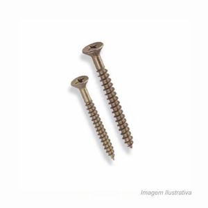 Parafuso philips 4,5 x 30mm com 500 - vonder