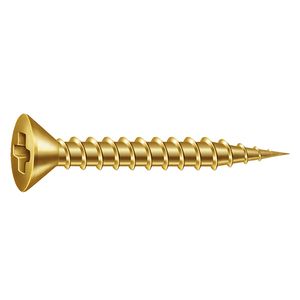 Parafuso philips 6,0 x 75mm com 250 - vonder